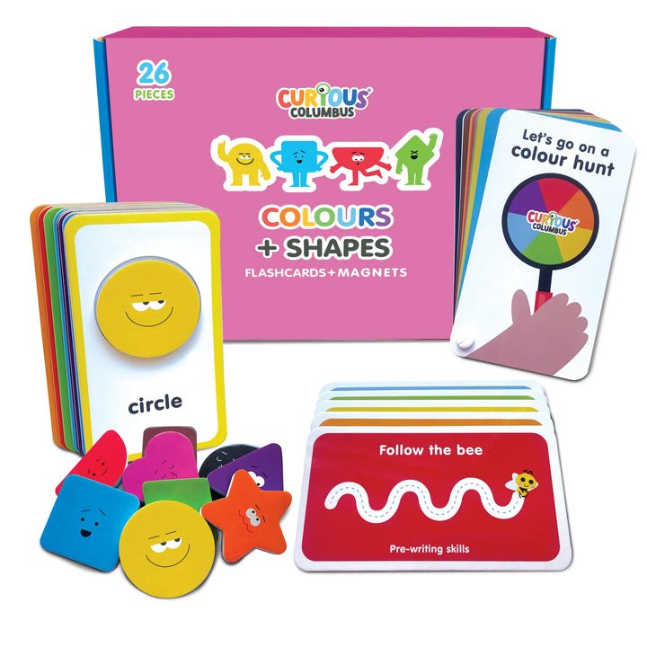 Flashcards | Shapes & Colours - Magnetic