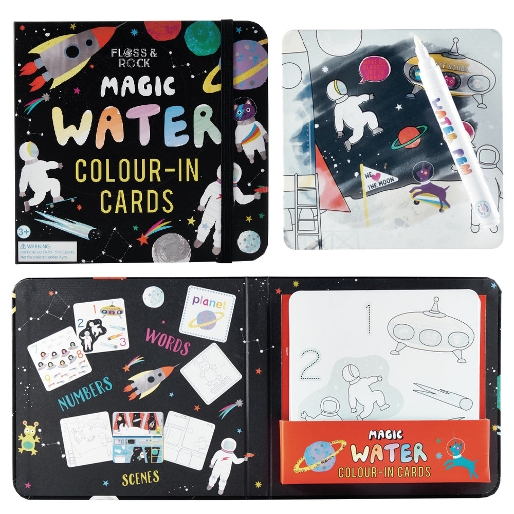 Magic Water Colouring Book - Space