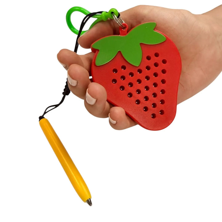 Magnetic Pad Keyring | Strawberry