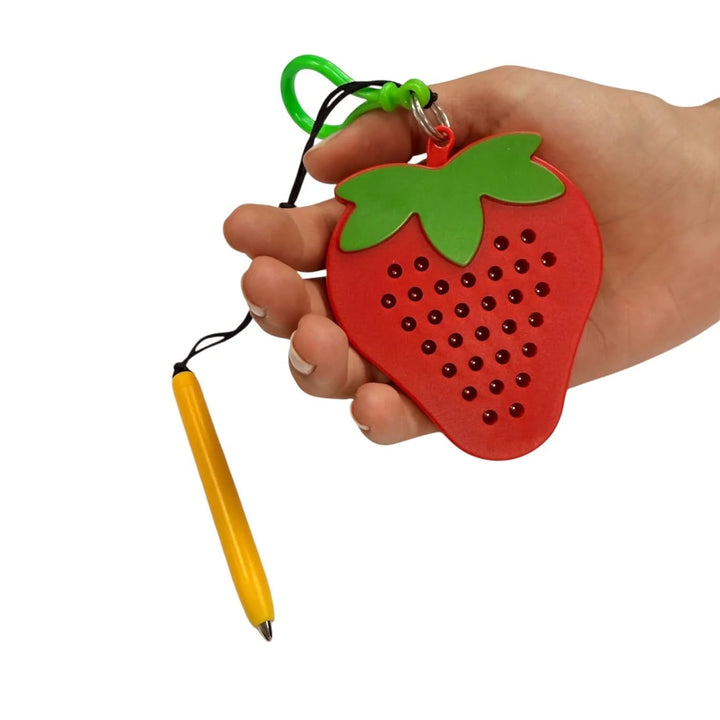 Magnetic Pad Keyring | Strawberry