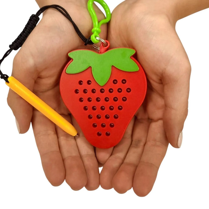 Magnetic Pad Keyring | Strawberry