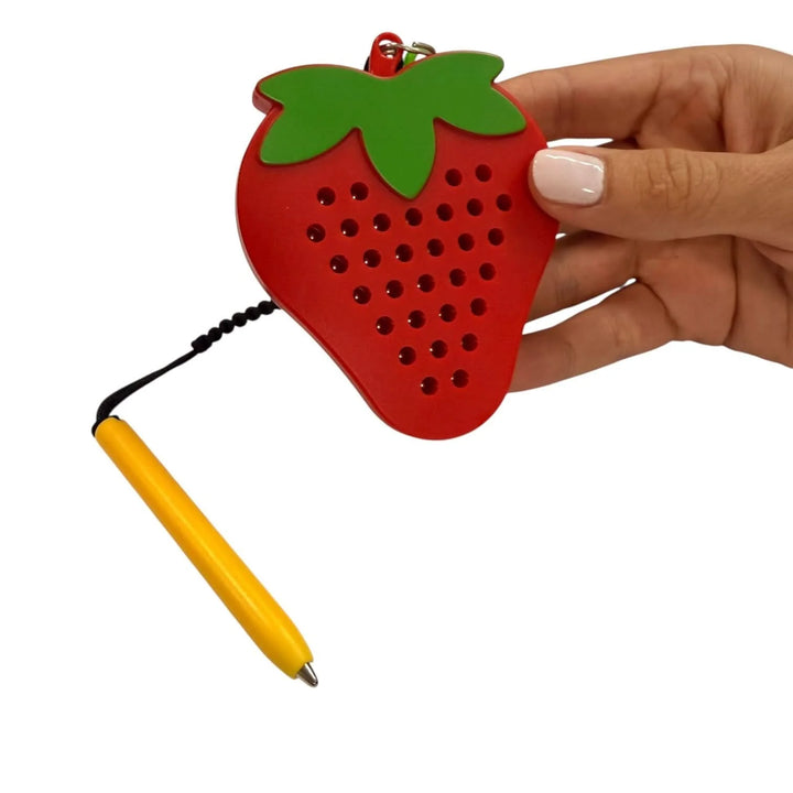 Magnetic Pad Keyring | Strawberry