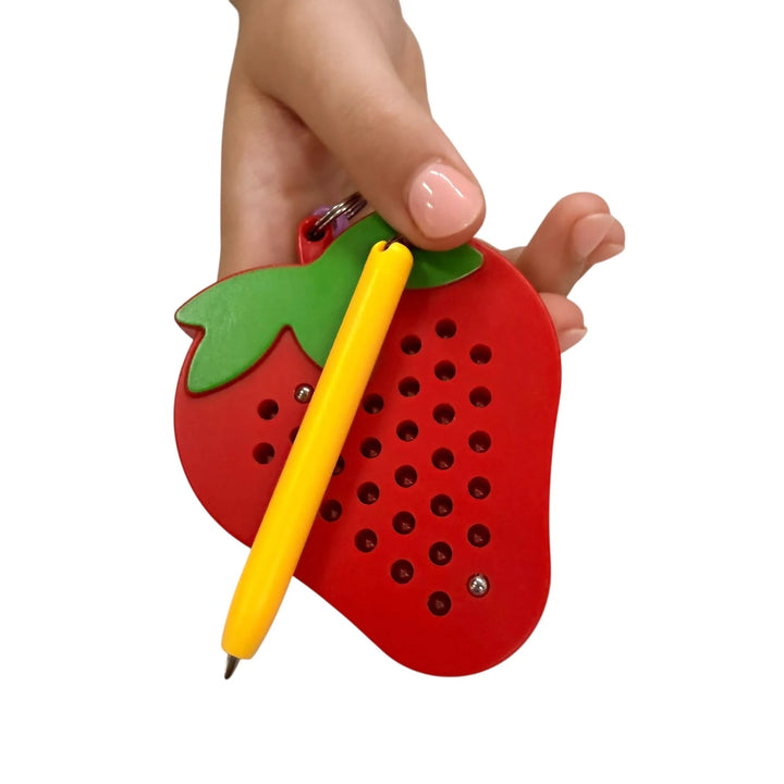 Magnetic Pad Keyring | Strawberry