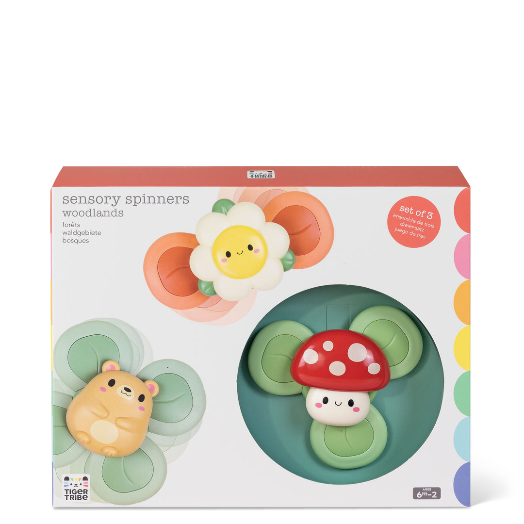Sensory Spinners - Woodlands