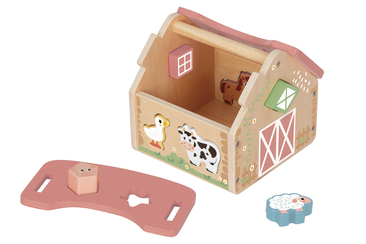 Shape Sorter | Wooden Farm House