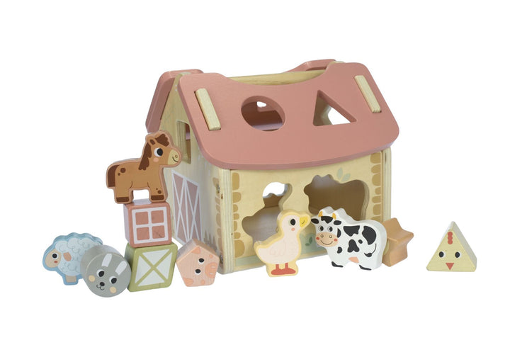 Shape Sorter | Wooden Farm House