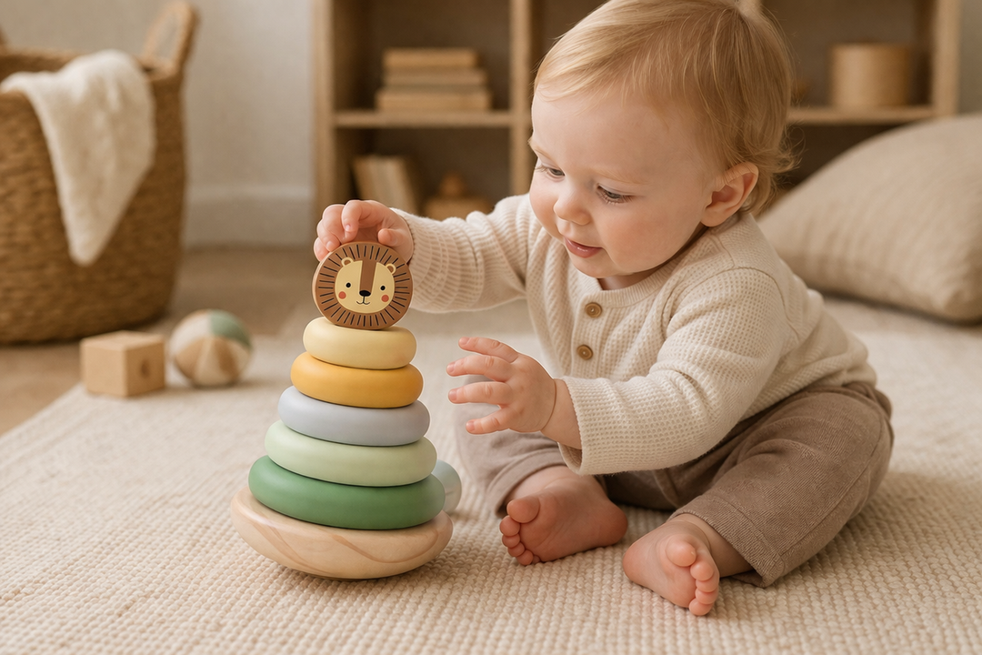 Stacking Tower - Lion