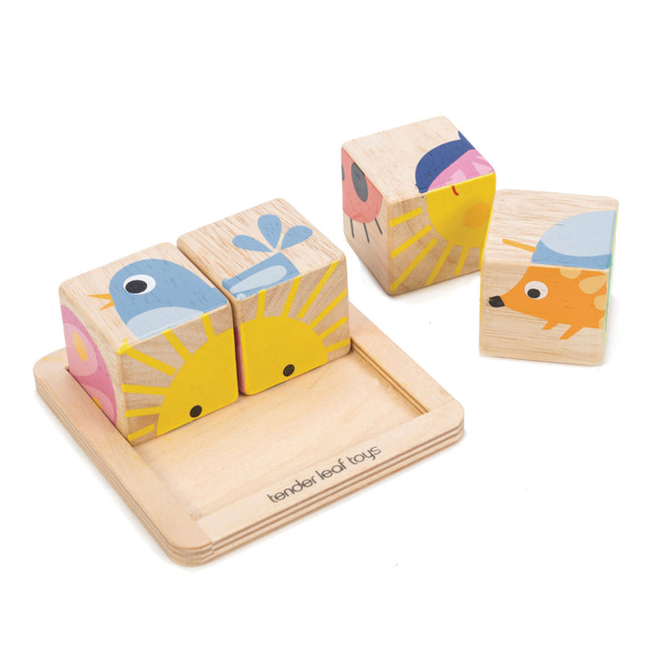 Wooden Puzzle - Baby Blocks