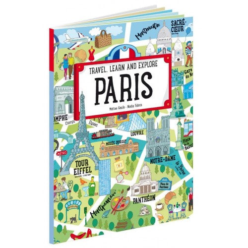Travel, Learn and Explore - Puzzle and Book Set - Paris,