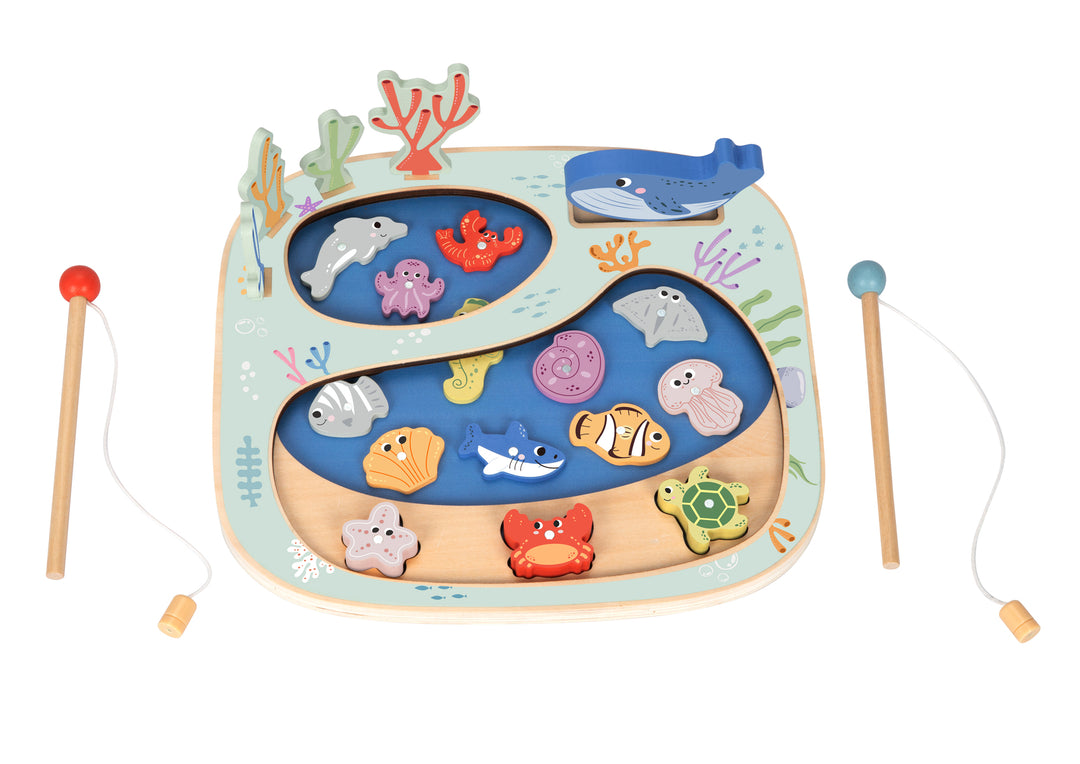Rockpool Fishing and Balancing Game
