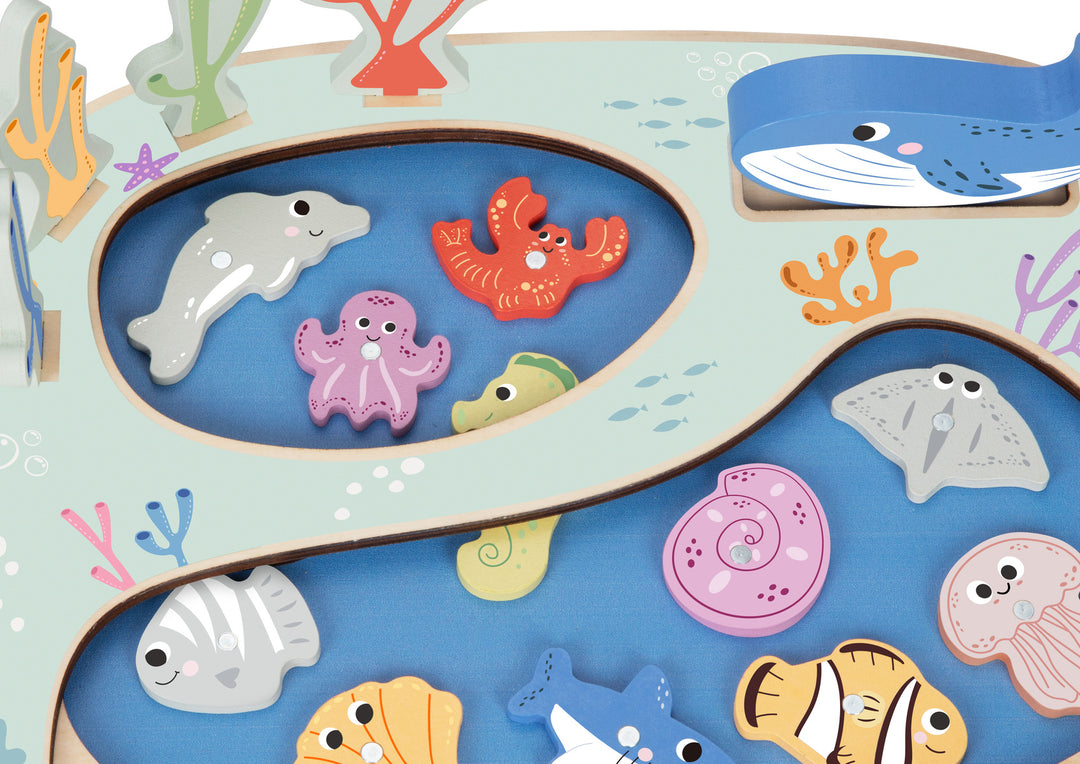 Rockpool Fishing and Balancing Game