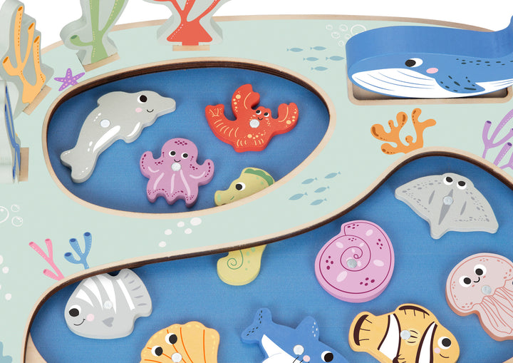 Rockpool Fishing and Balancing Game