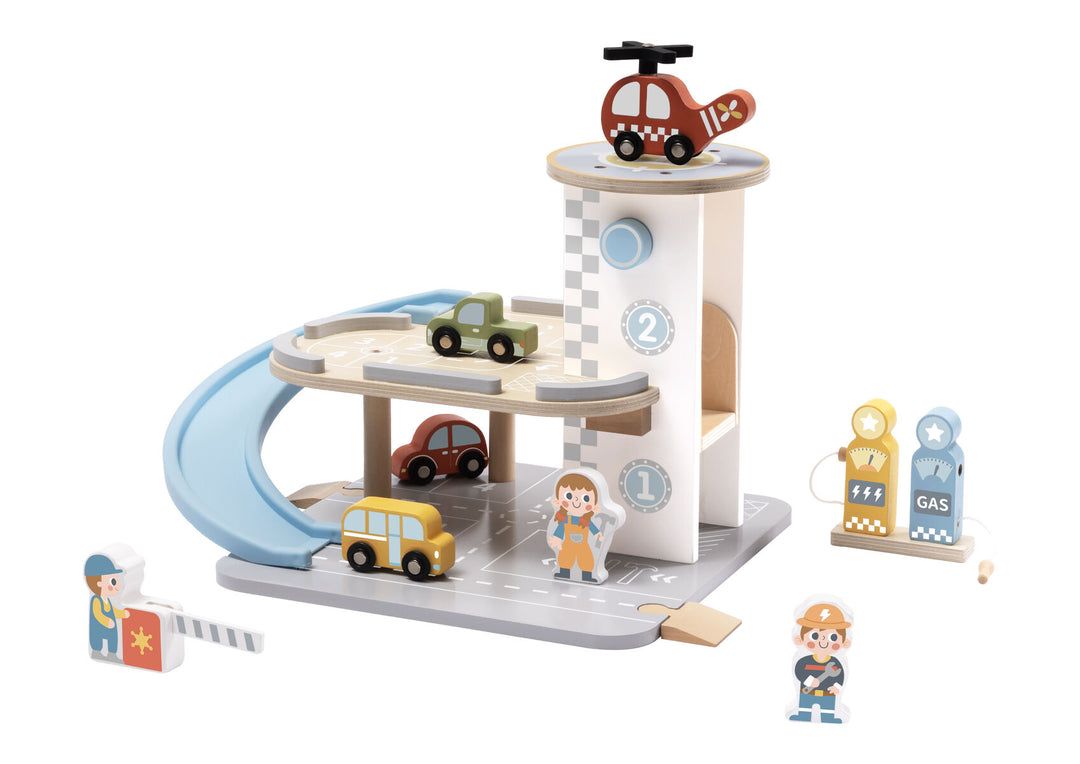 Wooden Parking Garage