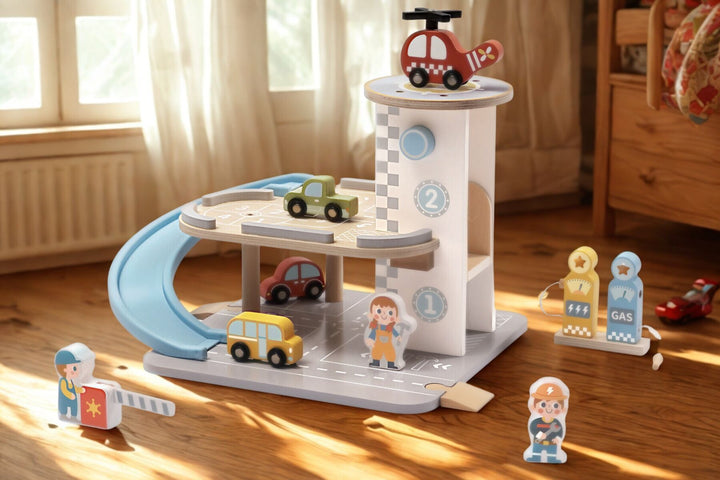 Wooden Parking Garage