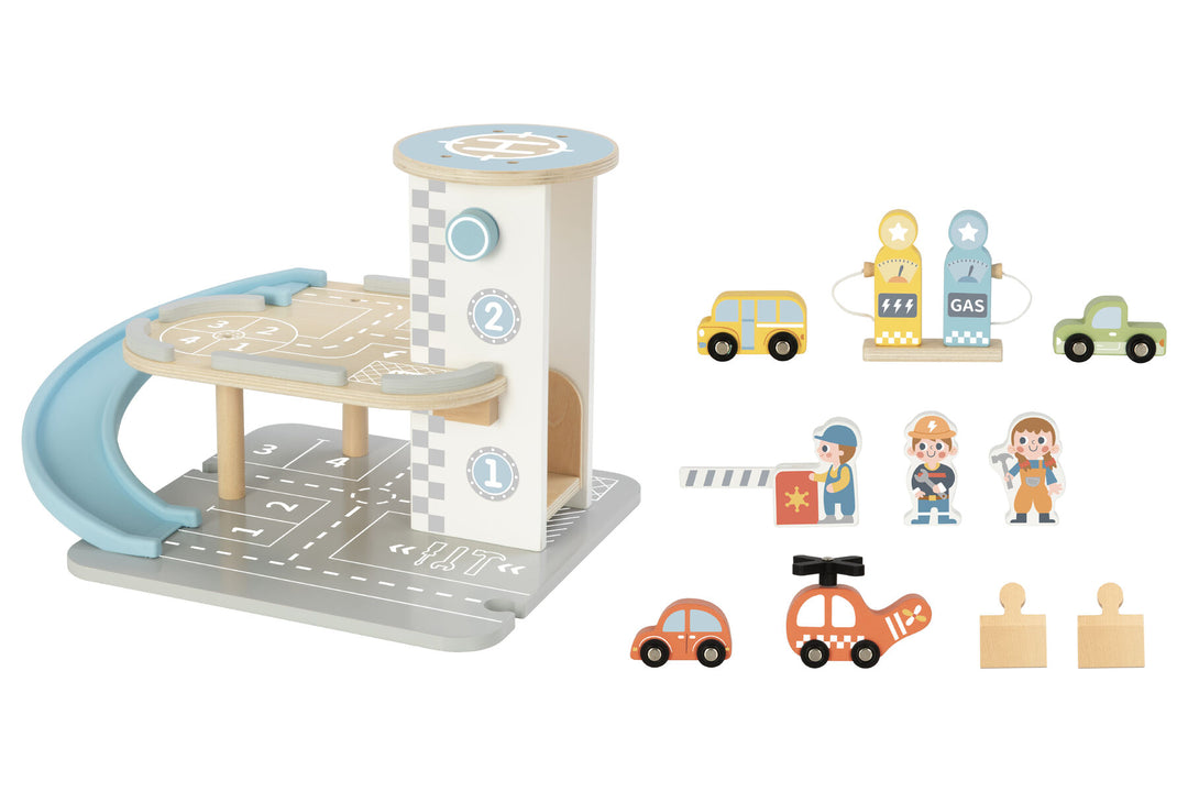 Wooden Parking Garage