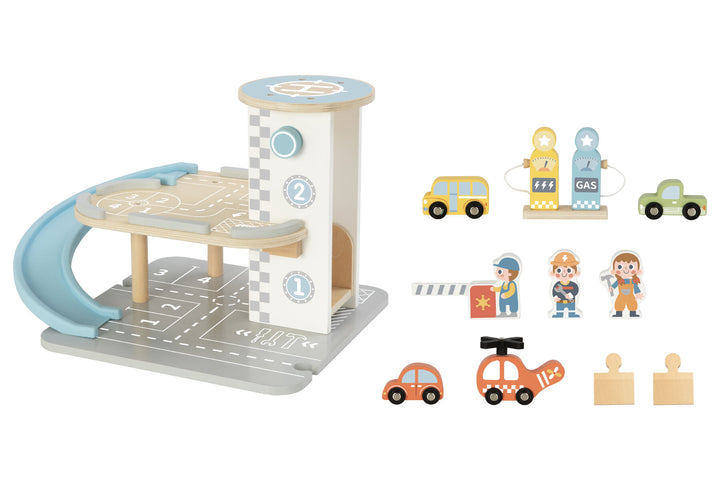 Wooden Parking Garage