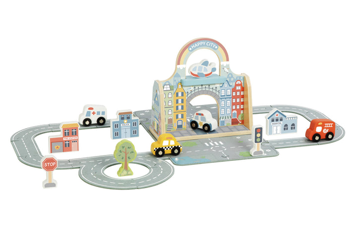 Felt City Play Set