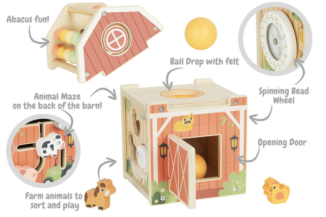 Wooden Farm Play House