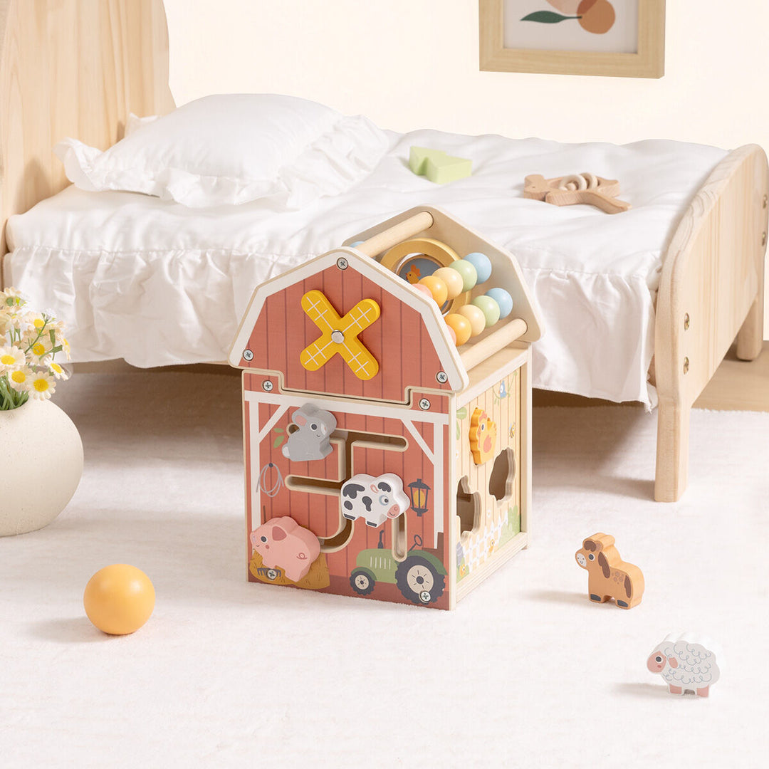 Wooden Farm Play House