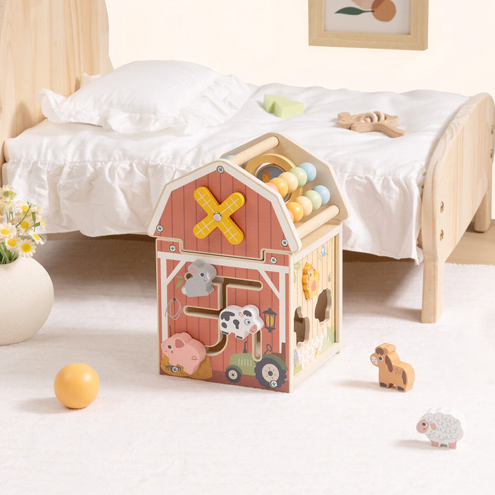 Wooden Farm Play House