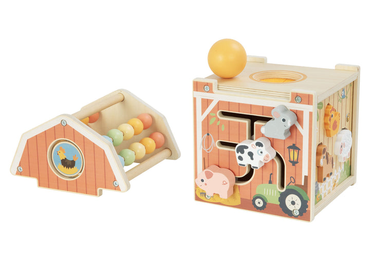 Wooden Farm Play House