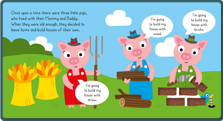 Touchy Feely Tales - Three Little Pigs
