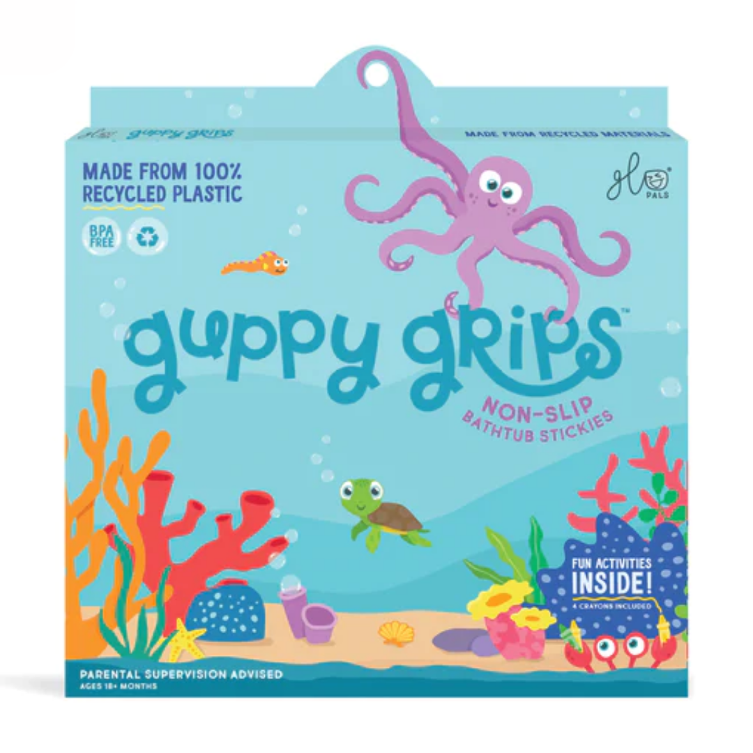 Glo Pals Bath Stickers - Guppy Grips