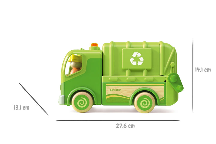 Wooden Recycle Truck