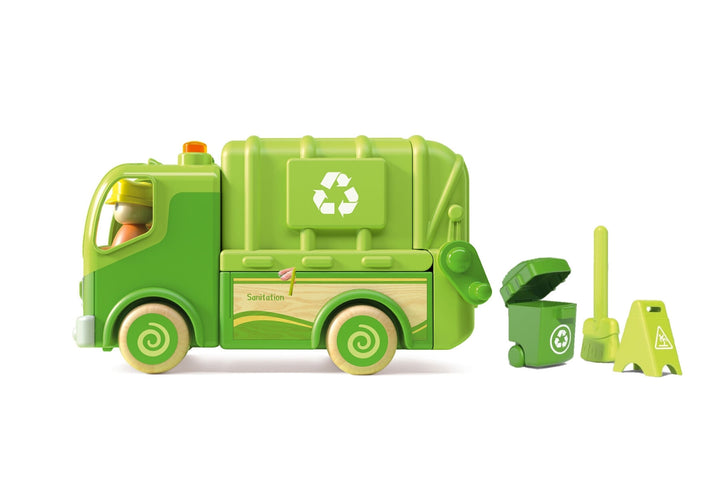 Wooden Recycle Truck