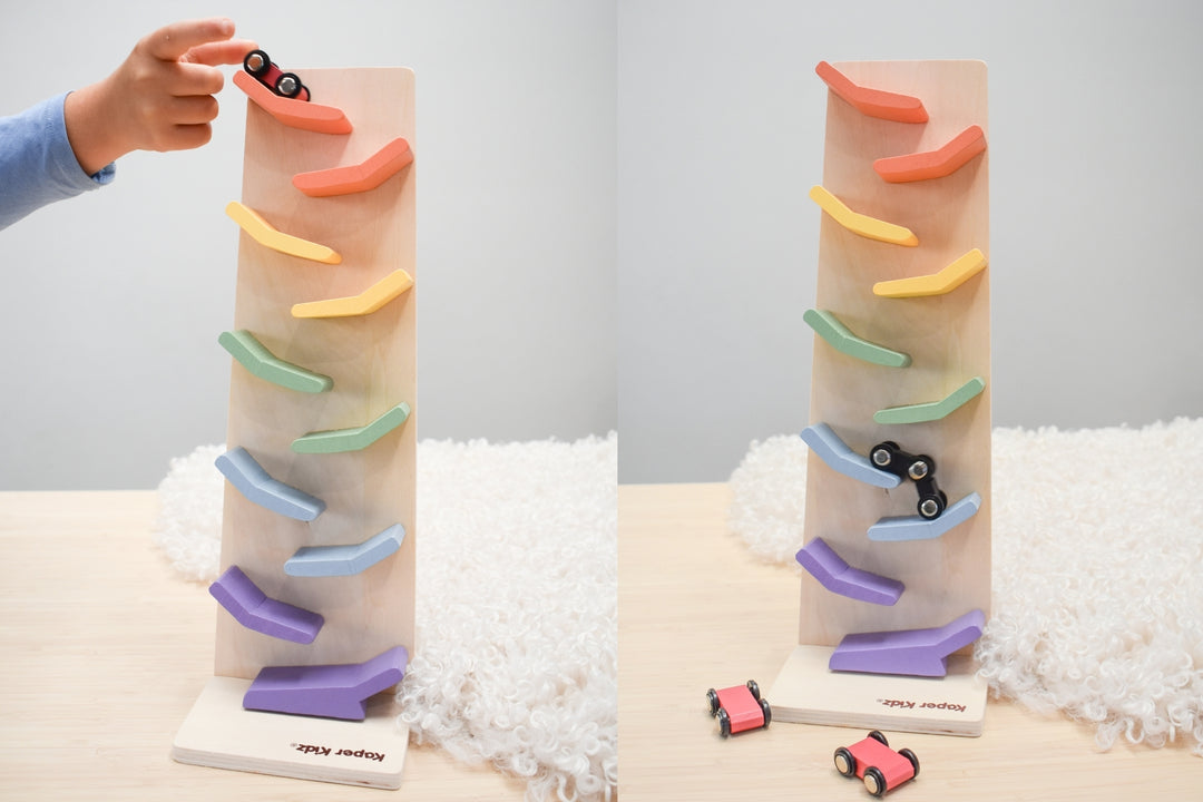 Sundae Rolling Car Tower