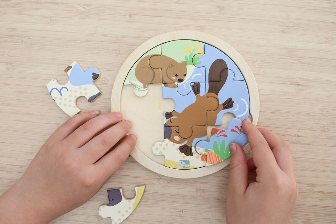 Puzzle - Australian Animals - 9 Pieces