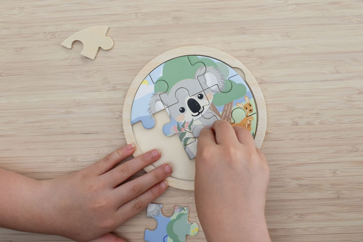 Puzzle - Australian Animals - 9 Pieces