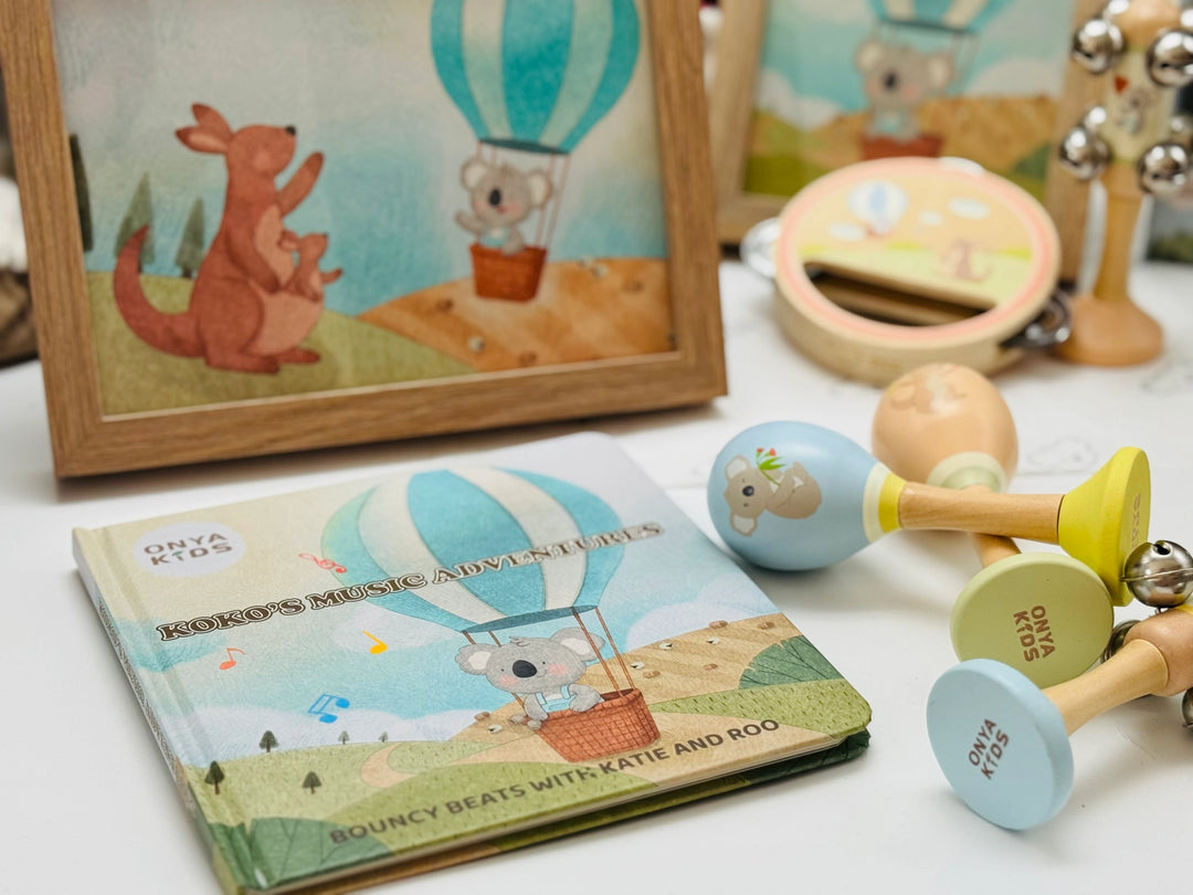 Wooden Musical Set - Kangaroo