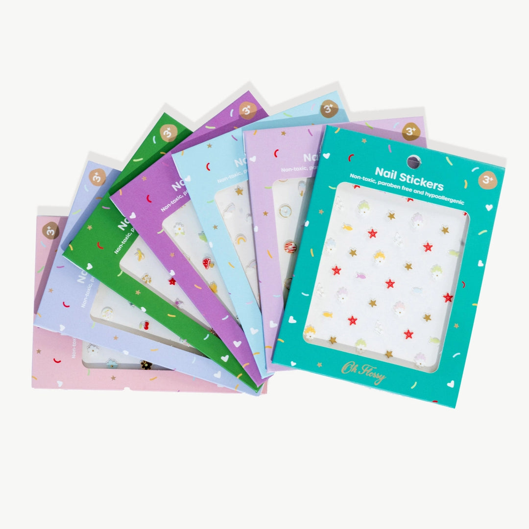 Oh Flossy Nail Stickers - Assorted