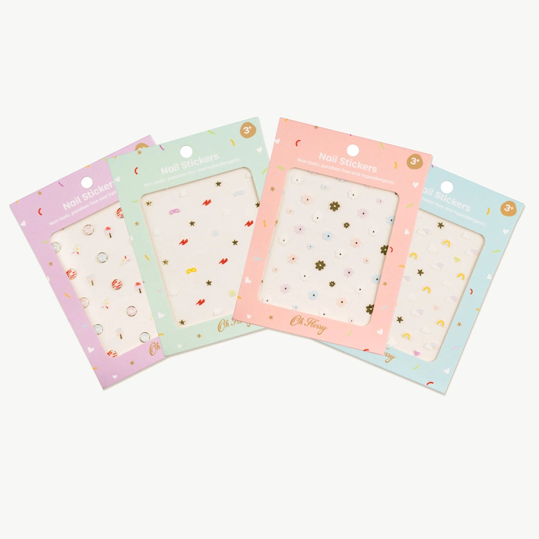 Oh Flossy Nail Stickers - Assorted