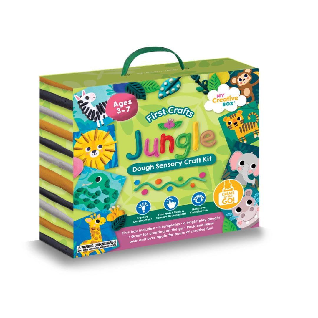 Dough Sensory Craft Box - Jungle Dough