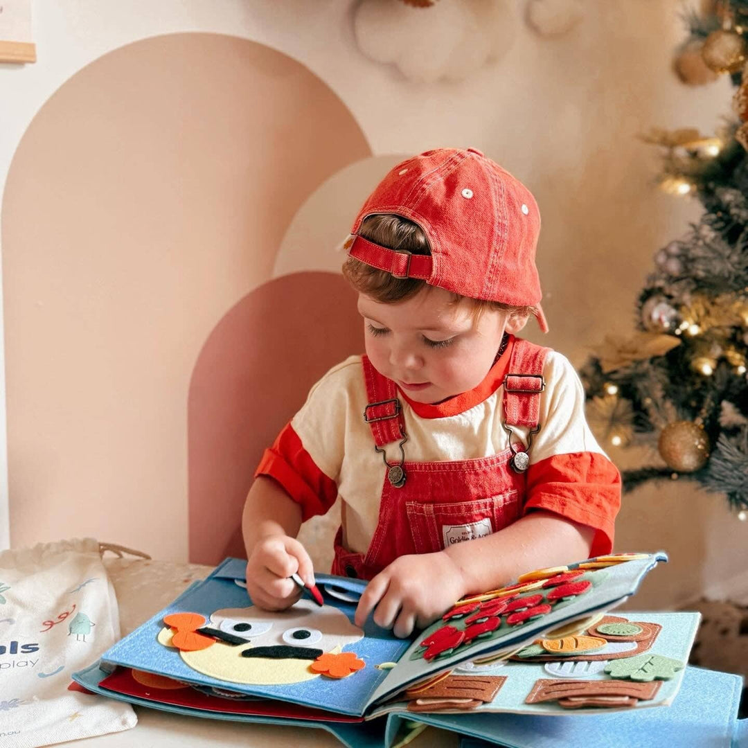 Felt Busy Book | School Time