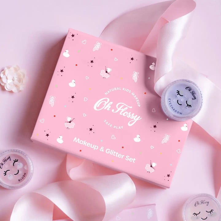 Oh Flossy Makeup & Glitter Set - Ballet Sparkle
