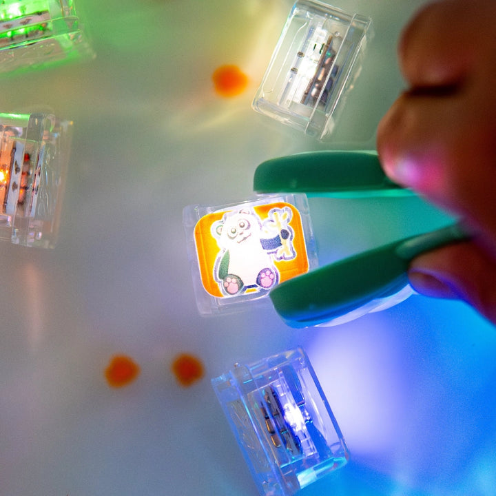 Glo Pal Light-Up Cubes - Zoo Animals