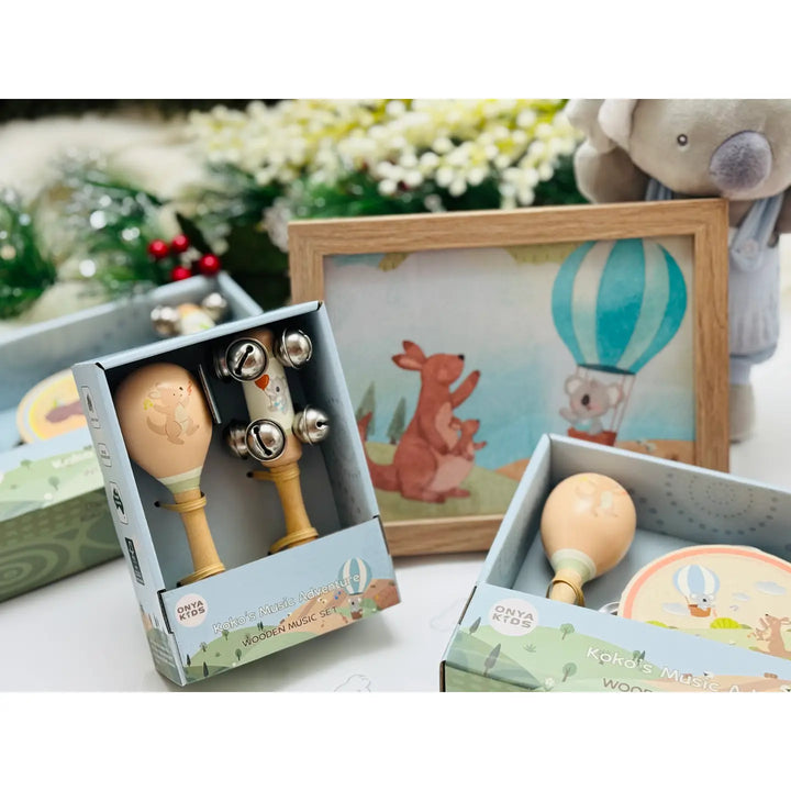 Wooden Musical Set - Kangaroo