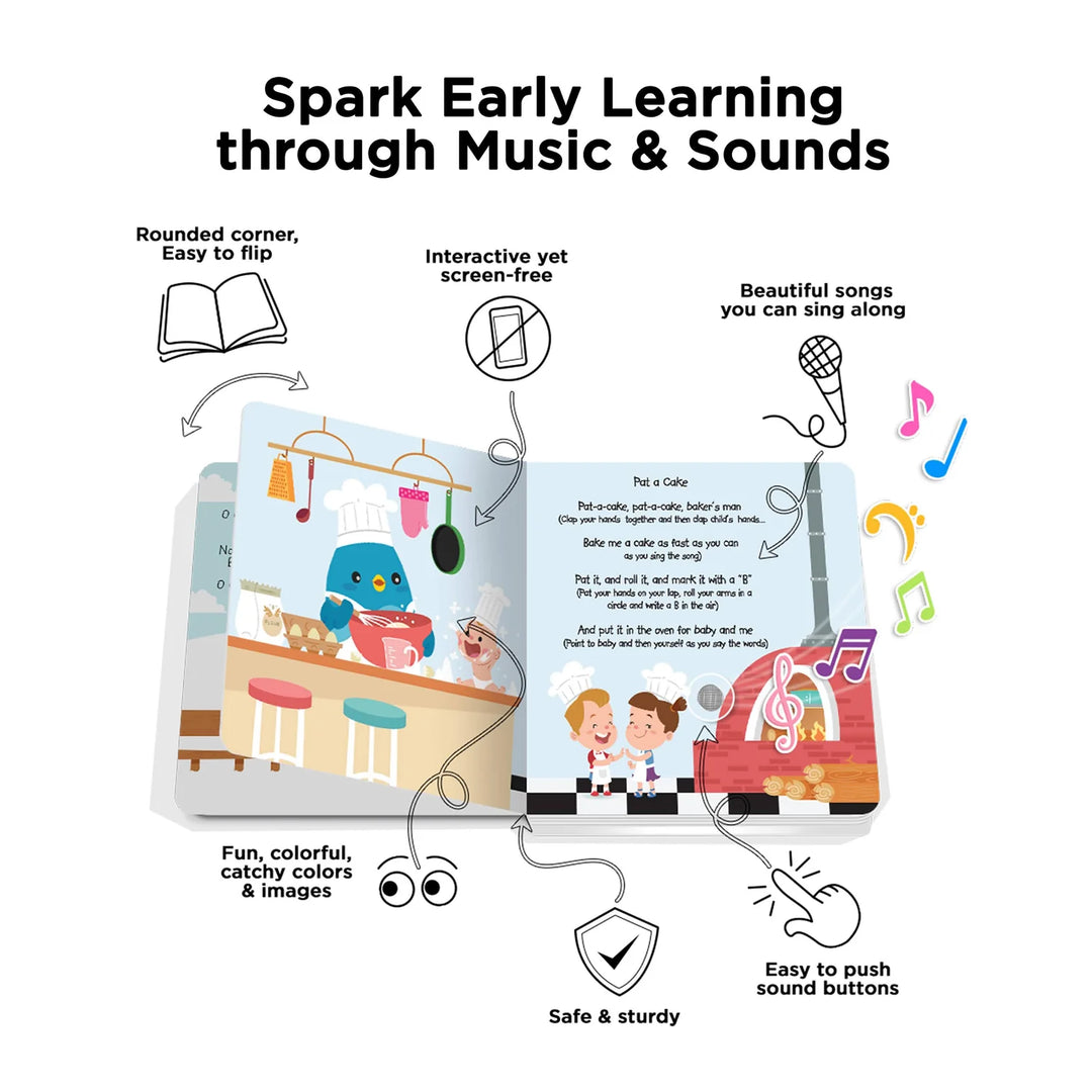 Ditty Bird Sound Book - Action Songs