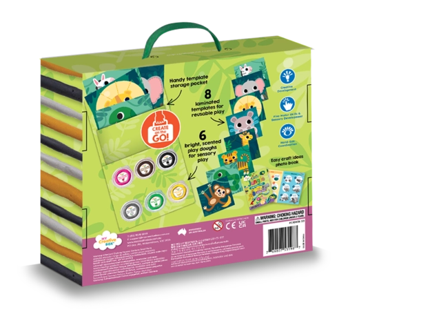 Dough Sensory Craft Box - Jungle Dough