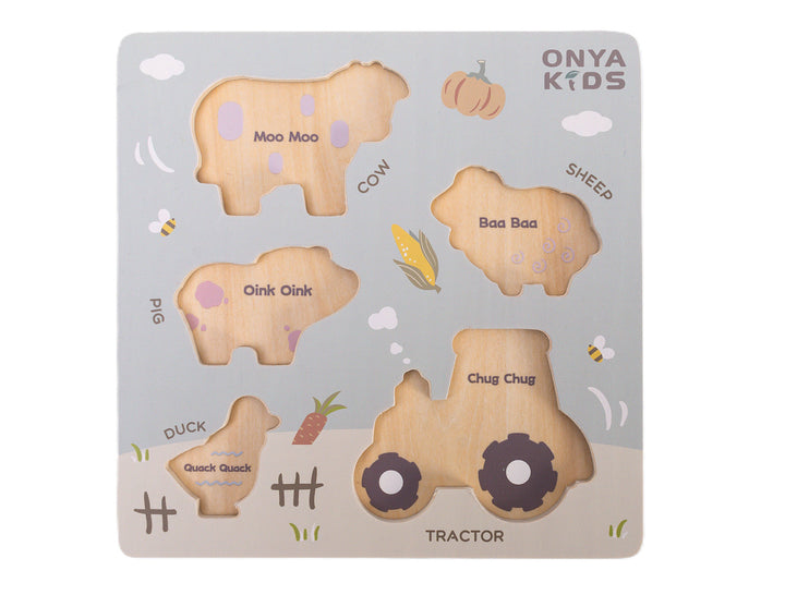 Wooden Farm Puzzle