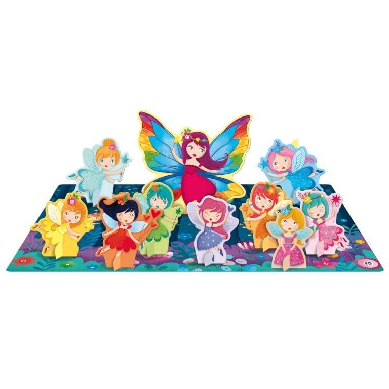 3D Puzzle and Book Set – Fairies