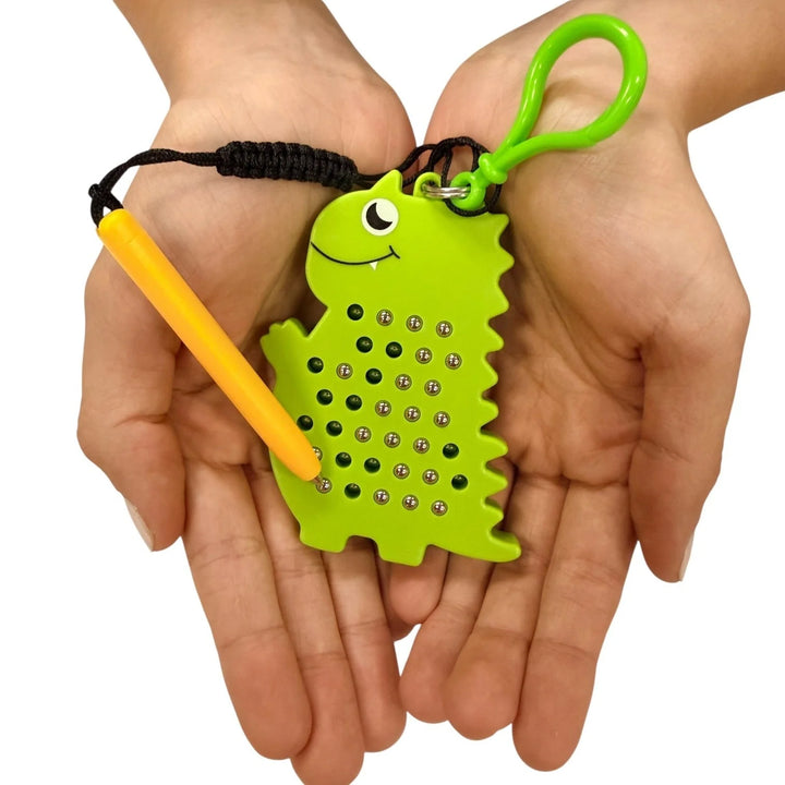Magnetic Pad Keyring | Dinosaur