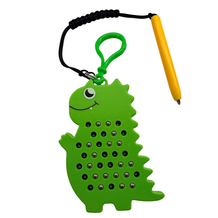 Magnetic Pad Keyring | Dinosaur