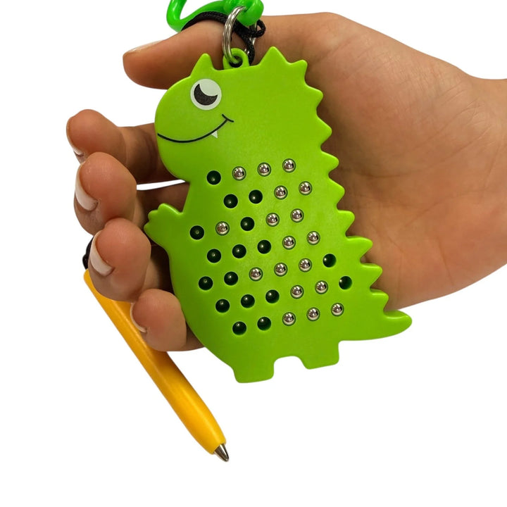 Magnetic Pad Keyring | Dinosaur