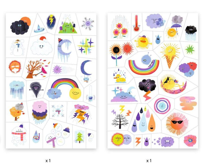 Tattoos - Weather Emojis
