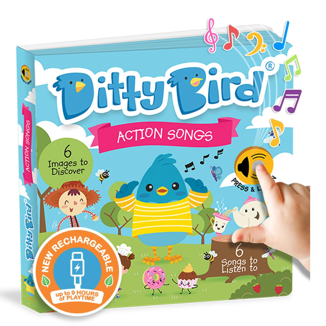 Ditty Bird Sound Book - Action Songs