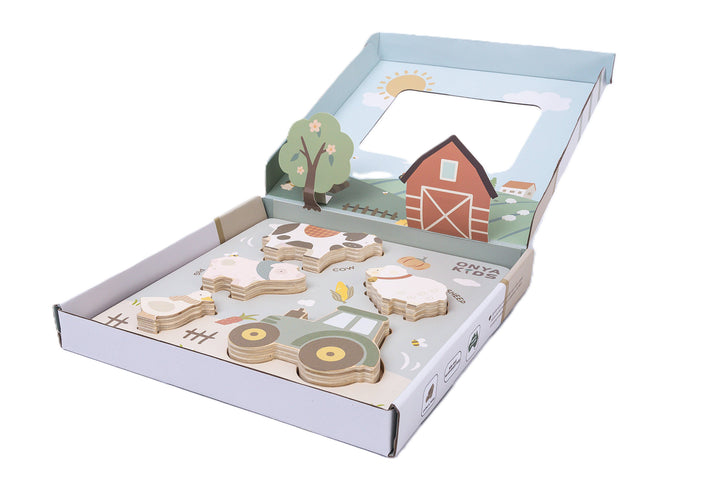 Wooden Farm Puzzle